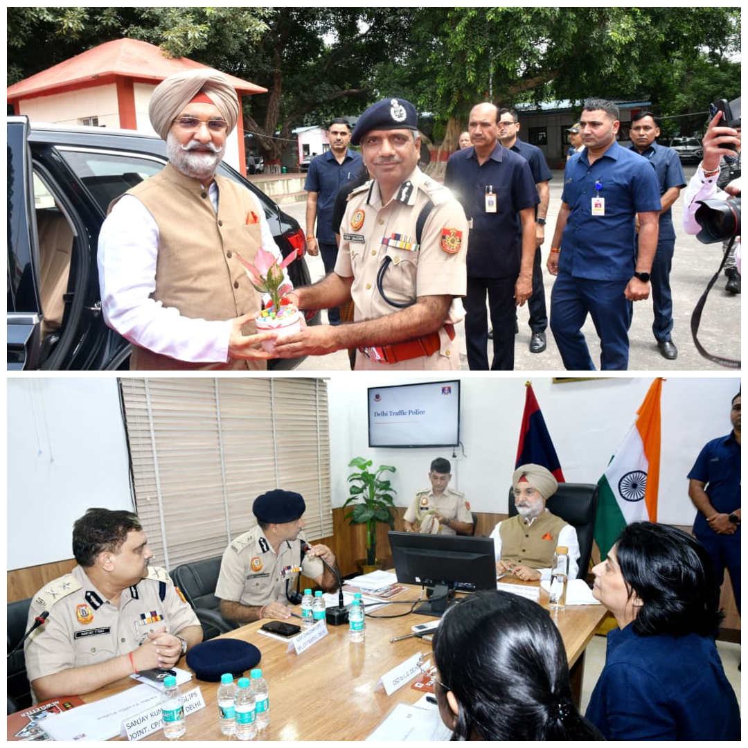 Visit of Sh. Taranjit Singh Sandhu, Hon’ble Lieutenant Governor, Delhi